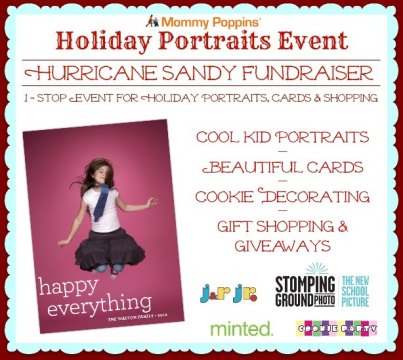 Holiday Portrait Event Hurricane Sandy Fundraiser