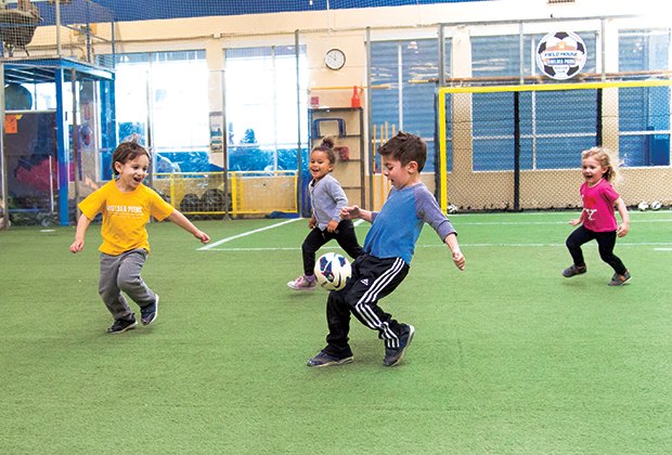 indoor soccer for toddlers near me
