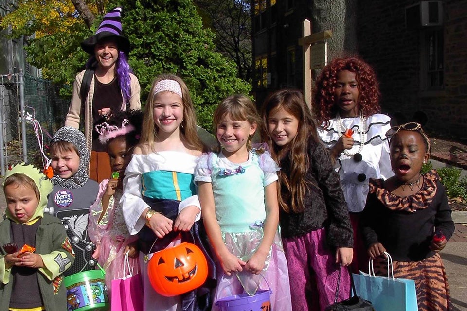 Before the sun sets, or after, the Philly neighborhoods on our list are great spots for trick-or-treating. Photo courtesy of Chestnut Hill
