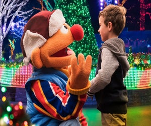 A Very Furry Christmas at Sesame Place is a festive, family-friendly celebration with everyone's favorite Sesame Street friends. Photo courtesy Sesame Place