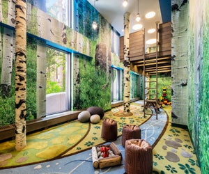 “Camp Kent” is an interactive indoor/outdoor play experience for kids.