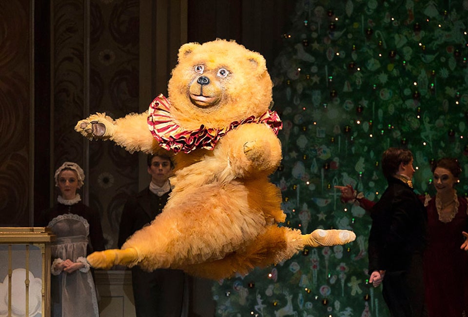 The Boston Ballet's performance of the Nutcracker is a New England holiday tradition, and one of the top Christmas shows in Boston. Photo courtesy of the Boston Ballet.