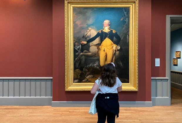 Image of painting at Yale Art Museum - Fall Day Trips from CT