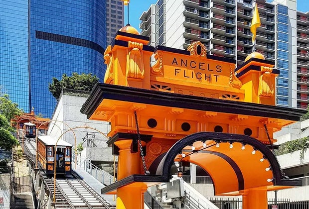 Visit the iconic Angels Flight