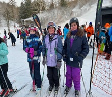 Check out the top winter activities in Connecticut for kids, like hitting the slopes and enjoying the snow! Photo by Ally Noel