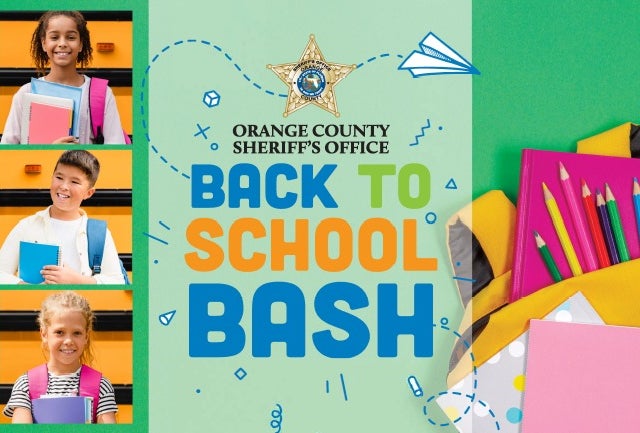Orange County Sheriff's Office Back to School Bash
