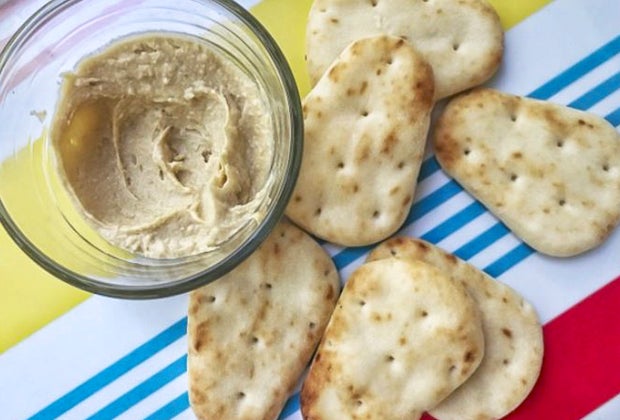 Easy Summer Desserts & Snack Recipes for Kids: Hummus & PIta