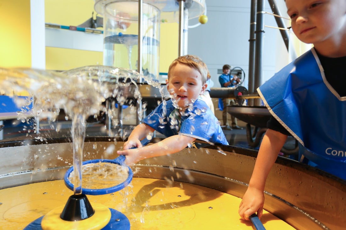 Hands-on features make a museum visit memorable. Photo courtesy of the Connecticut Science Center