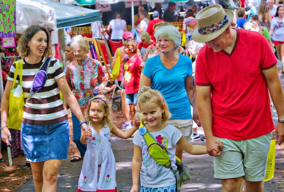 Yellow Daisy Festival at Stone Mountain Park