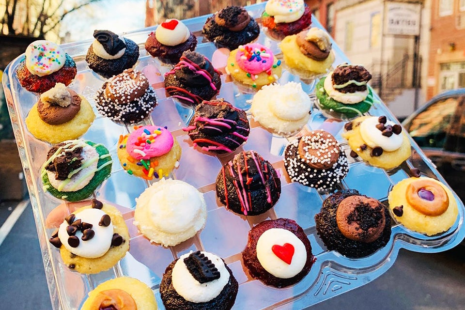 Any flavor you can imagine, you can order! Baked by Melissa Delivery. 