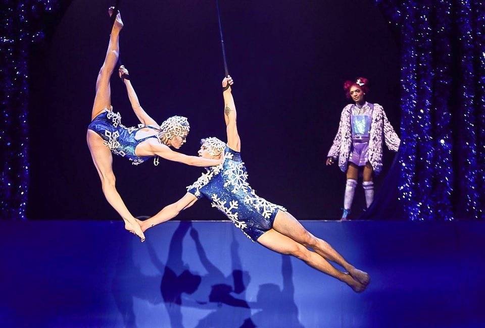From stage shows to magical experiences, book these Boston Christmas events before it's too late! Twas the Night Before photo courtesy of Cirque du Soleil