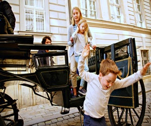 Fiaker ride in the city center