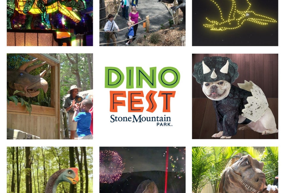 Stone Mountain Park's Dino Fest