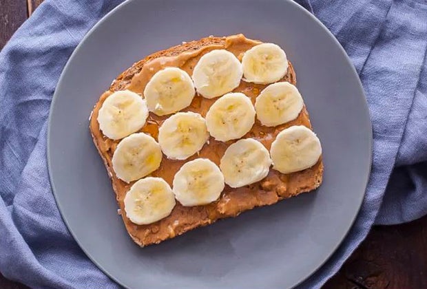 Easy Summer Desserts & Snack Recipes for Kids: Easy Peanut Butter Banana Toast