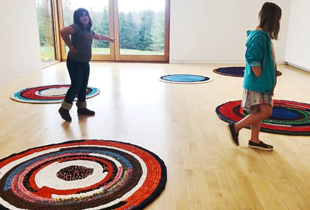 Photo of kids and art display - Free Things To Do