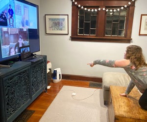 Charades is a great pick for virtual game night with the friends or family.