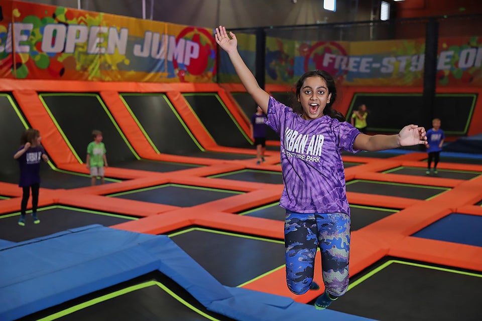 Jump, bounce and play and Urban Air Adventure Park. Photo courtesy of Urban Air
