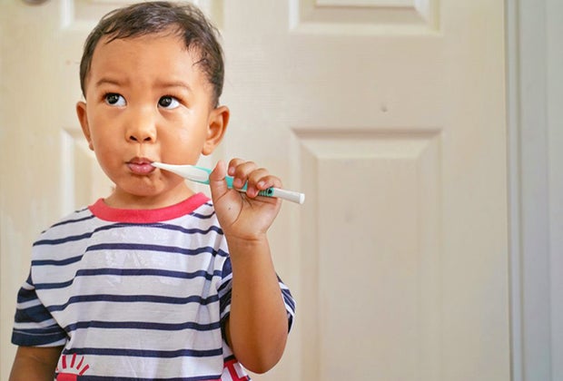 Chore Charts for Kids: brushing teeth