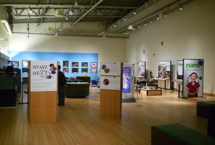 More Than Meets the "I" features 18 hands-on displays about biology, health, robotics and technology