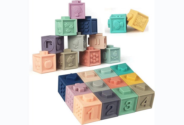 Brain-Boosting Baby Games: Stacking Blocks