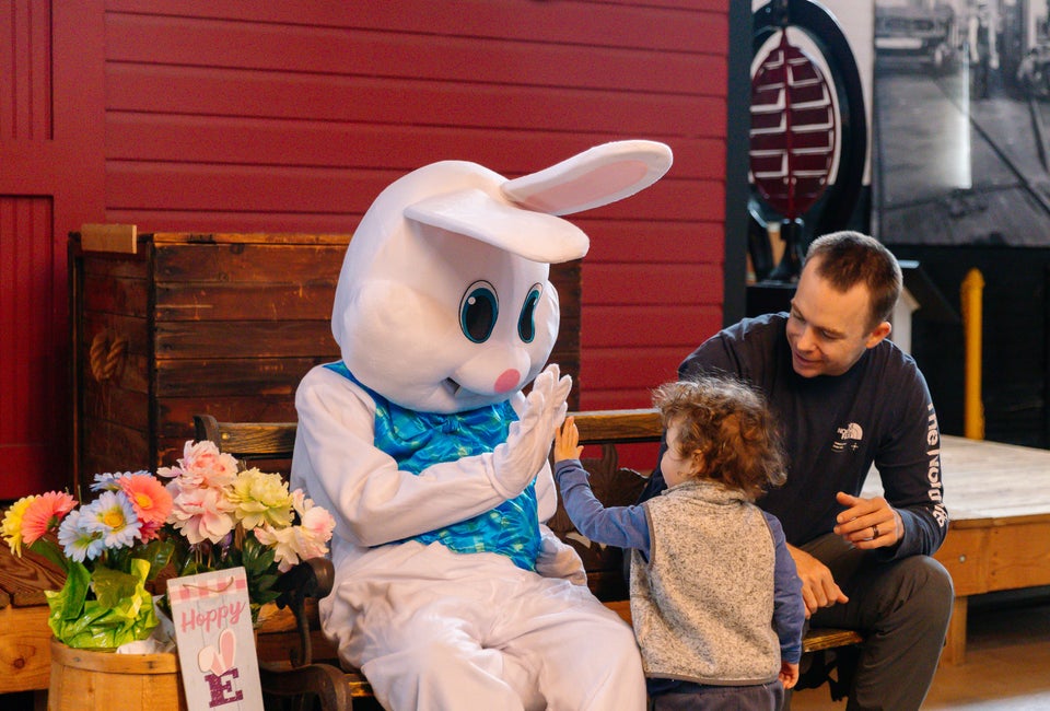 Breakfast with the Easter Bunny & Egg Hunt (at B&O Railroad Museum)
