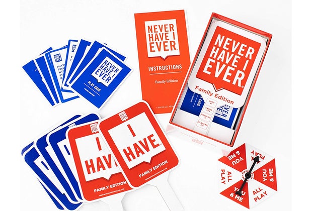Gift Guide To the Best Gifts for Teens & Tweens: Never Have I Ever Family Edition Card Game