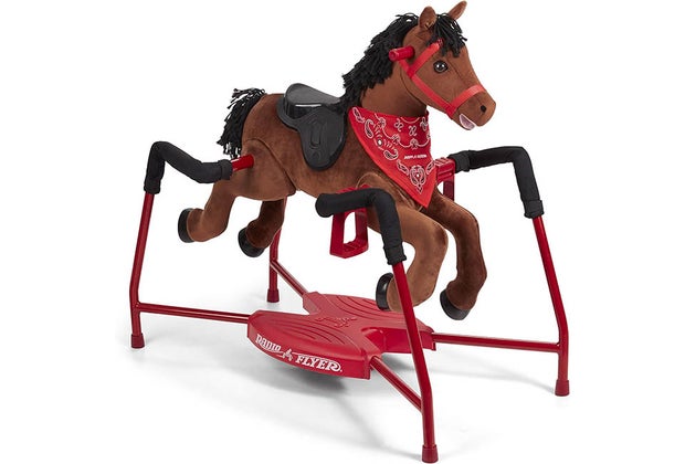 Best Kids' Ride On Toys for Kids of All Ages: Radio Flyer Chestnut Plush Interactive Riding Horse