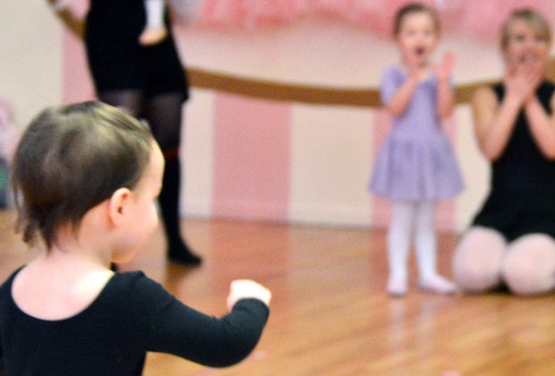 A Fairy Tale Ballet  toddlers doing ballet class