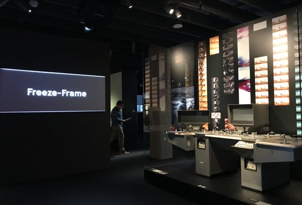 Academy Museum of Motion Pictures editor's desk