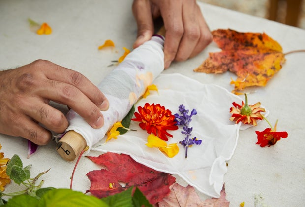 Image of crafting at Family Connection Week at Miraval Berkshires