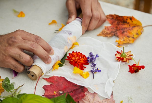 Image of crafting at Family Connection Week at Miraval Berkshires