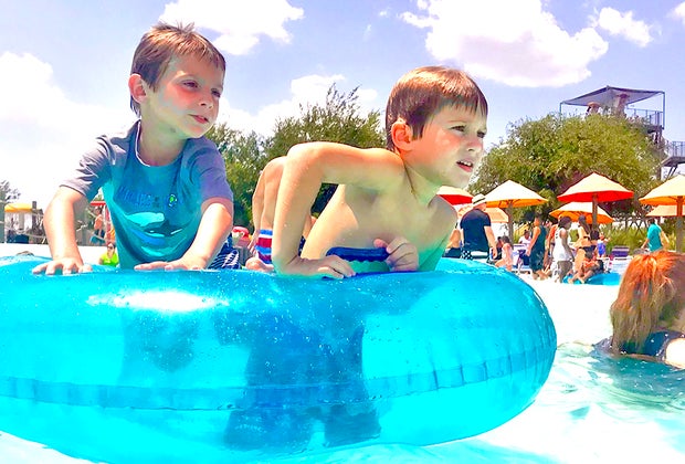 Hawaiian Waters Lazy River: Lazy Rivers in Dallas Fort Worth