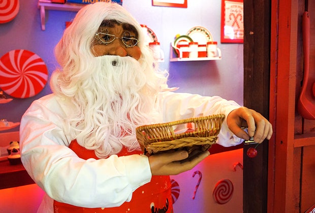 American Christmas in Mount Vernon: Santa's cookie workshop