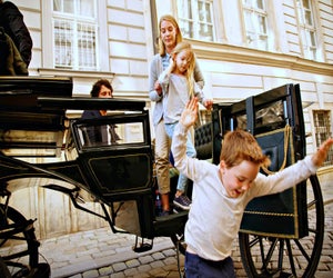 Try a Fiaker ride with kids in Vienna. Photo courtesy of Vienna Tourism