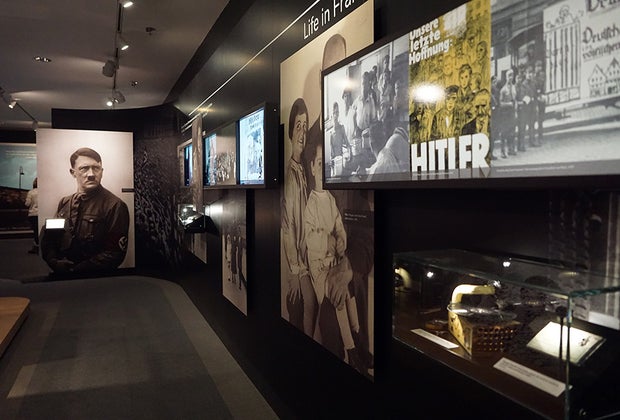 Anne Frank The Exhibition: Opening gallery view of Hitler's rise