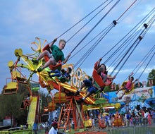 The annual Apopka Fall Family Festival includes carnival rides, live music, food, and more. Photo courtesy Rotary Club of Apopka
