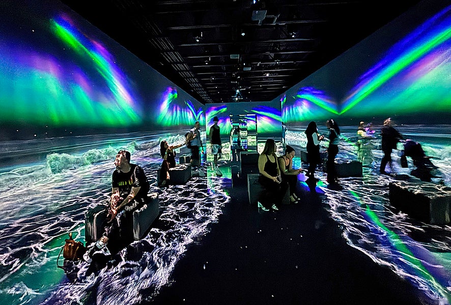 The visuals at Arte Museum wow visitors, but we urge caution if you plan to visit with little kids. 