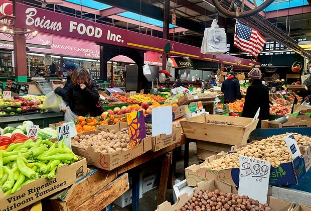 Arthur Avenue Retail Market Outdoor Food produce market