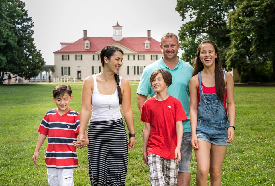 100 Things To Do in DC with Kids Before They Grow Up Visit the home of George Washington in Virginia. Photo courtesy of Mount Vernon