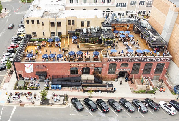 Asbury Fest Halle and Biergarten