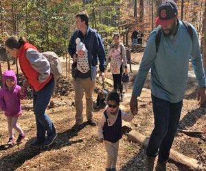 Bring your family to Dunwoody Nature Center for its FREE First Saturday Hike. Photo courtesy of the center