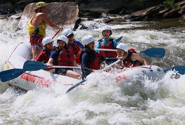 Extreme Sports and More Thrilling Activities for Kids in Atlanta:  Rolling Thunder River Company