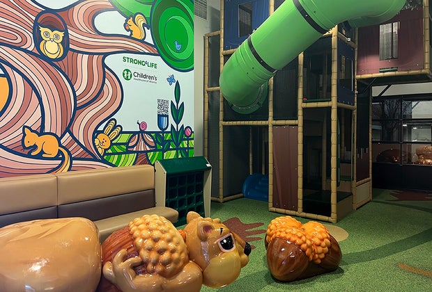 Avalon  play area: Free Things To Do in Atlanta On Cold and Rainy