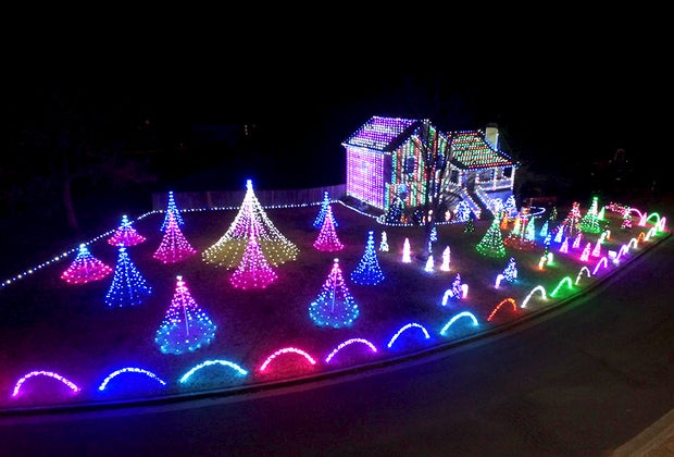 Smoot Family Christmas Show: Best Neighborhood Christmas Light Displays and Holiday Lights in Atlanta