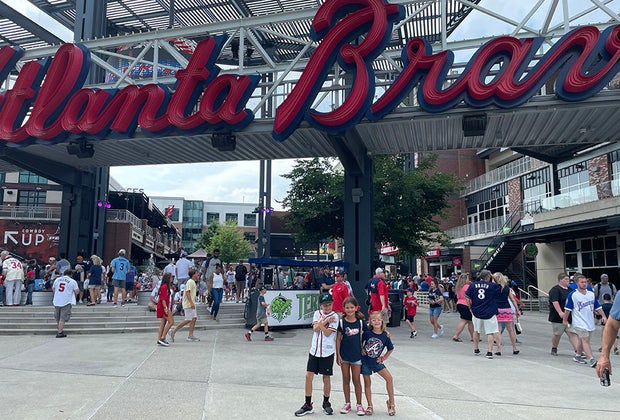 A Guide to Truist Park & The Battery Atlanta for Little Atlanta Braves Fans