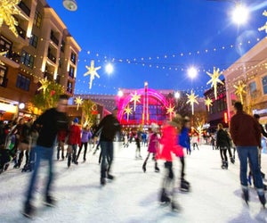 Lace up for ice skating in Atlanta at Avalon this weekend! Photo courtesy of Avalon