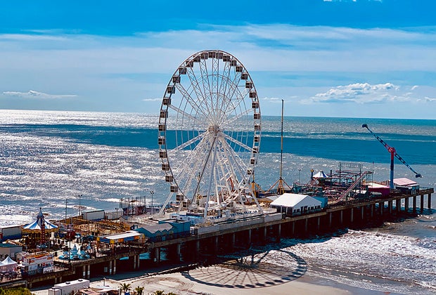 Steel Pier in Atlantic City, New Jersey