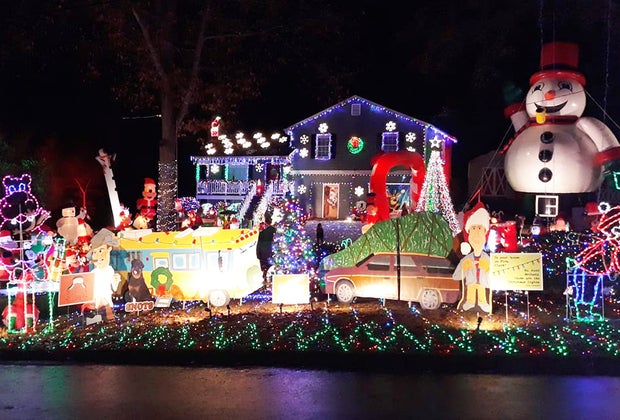 Drive-Thru and Drive-By Christmas Displays in Atlanta Portwood Family Christmas Lights