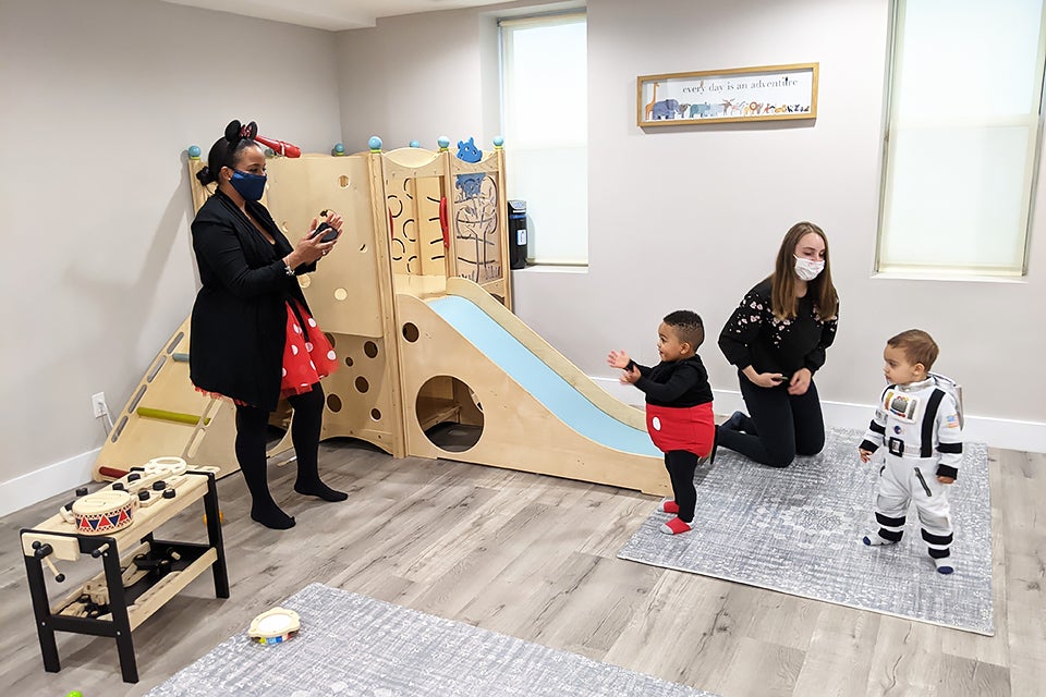 Take your crew to Lidia's Play Cafe where you can rent the entire play area for a 90-minute private play session. 