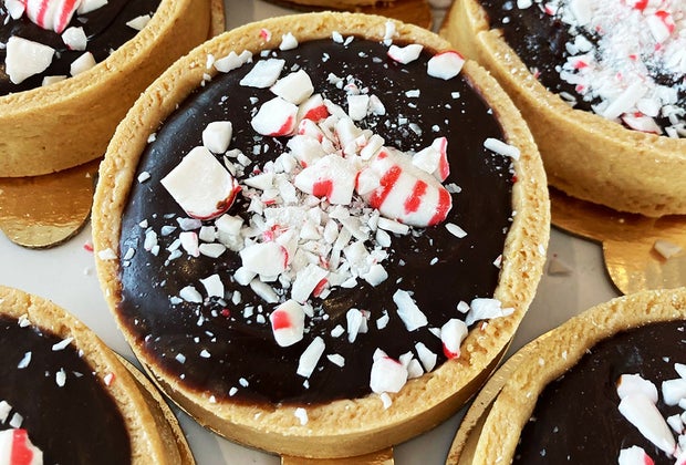 Bakes by Susan Mini Ganache tarts Westchester Bakeries Offering Festive Christmas Desserts
